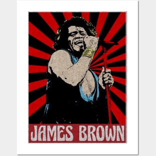 Vintage James Brown 1980s Pop Art Posters and Art